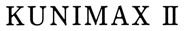 KUNIMAX II